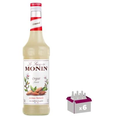 Wine And More Lot de 6 Sirop Orgeat 1L - Publicité Wine And More Lot de 6 Sirop Orgeat 1L - Publicité