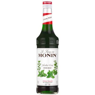 Monin Sirop de Menthe Verte pour boissons fraîches et cocktails Arômes naturels 70 cl - Publicité Monin Sirop de Menthe Verte pour boissons fraîches et cocktails Arômes naturels 70 cl - Publicité