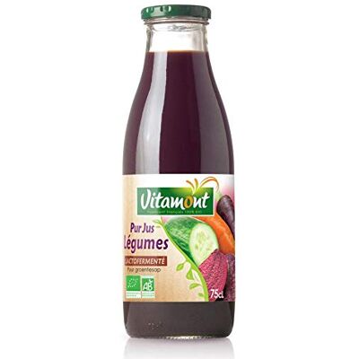 VITAMONT Pur Jus De Légumes Lactofermenté 75Cl Unité - Publicité VITAMONT Pur Jus De Légumes Lactofermenté 75Cl Unité - Publicité