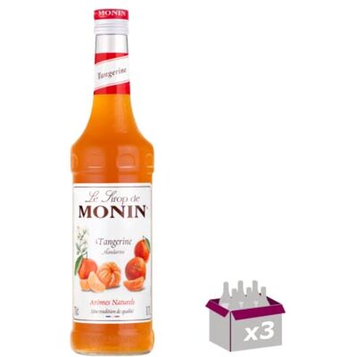 Wine And More Lot de 3 Sirop Mandarine 70cL - Publicité Wine And More Lot de 3 Sirop Mandarine 70cL - Publicité