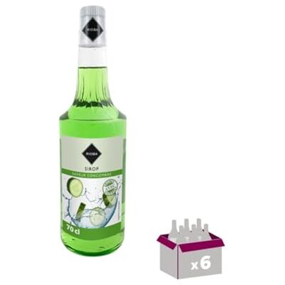 Wine And More Lot de 6 Sirops Rioba Concombre 6x70cL - Publicité Wine And More Lot de 6 Sirops Rioba Concombre 6x70cL - Publicité