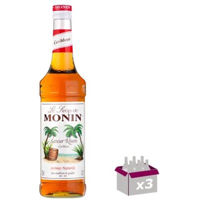 Wine And More Lot de 3 Sirop Rhum 70cL - Publicité Wine And More Lot de 3 Sirop Rhum 70cL - Publicité