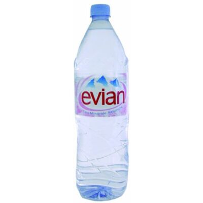 Evian Bouteille 150cl Carton De 12 - Publicité Evian Bouteille 150cl Carton De 12 - Publicité