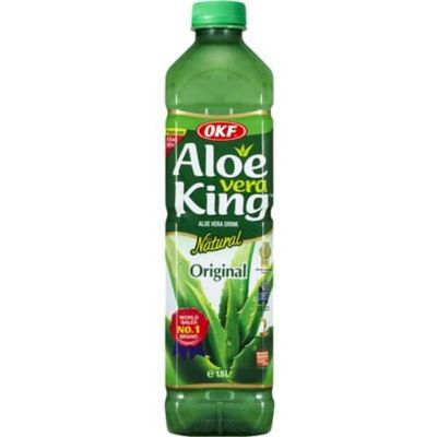 Boisson Naturelle à l'Aloe Vera Okf - 12 x 1,5l Bouteilles - Publicité Boisson Naturelle à l'Aloe Vera Okf - 12 x 1,5l Bouteilles - Publicité