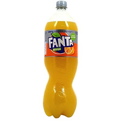 Fanta Orange Zéro 1,5L (lot de 12 - Publicité Fanta Orange Zéro 1,5L (lot de 12 - Publicité