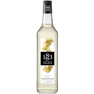 1883 MAISON ROUTIN Sirop chocolat blanc - Publicité 1883 MAISON ROUTIN Sirop chocolat blanc - Publicité