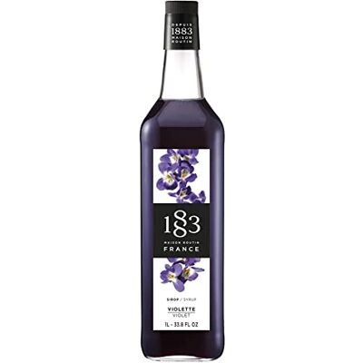 1883 MAISON ROUTIN Philibert Routin Sirop Violet 1L - Publicité 1883 MAISON ROUTIN Philibert Routin Sirop Violet 1L - Publicité