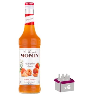 Wine And More Lot de 6 Sirop Mandarine 70cL - Publicité Wine And More Lot de 6 Sirop Mandarine 70cL - Publicité