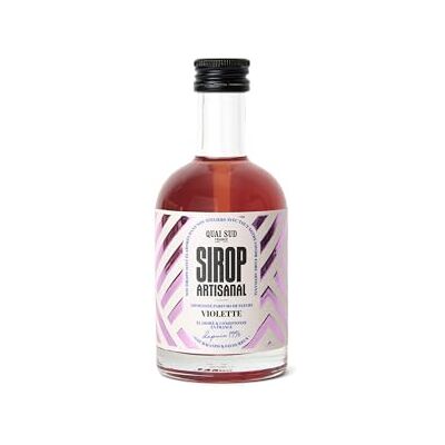 QUAI SUD Sirop Artisanal (Violette) - Publicité QUAI SUD Sirop Artisanal (Violette) - Publicité