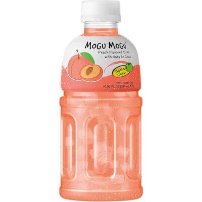 Mogu Mogu Pêche 320 ml - Publicité Mogu Mogu Pêche 320 ml - Publicité