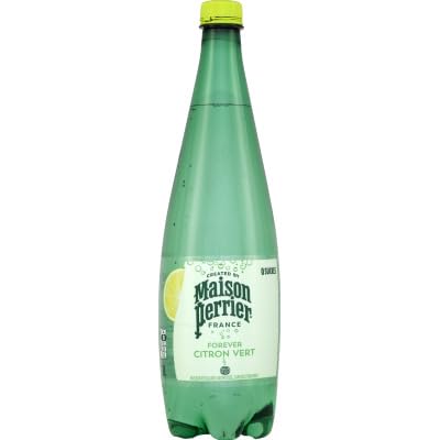 Perrier Maison Forever Boisson Gazeuse Aromatisée Citron Vert 1L - Publicité Perrier Maison Forever Boisson Gazeuse Aromatisée Citron Vert 1L - Publicité