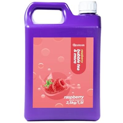 molecula molecula Molekularna Fabryka Samku SIROP POUR THÉ À BULLES 2,5 KG JUS DE FRAMBOISE CONCENTRÉ - Publicité molecula molecula Molekularna Fabryka Samku SIROP POUR THÉ À BULLES 2,5 KG JUS DE FRAMBOISE CONCENTRÉ - Publicité