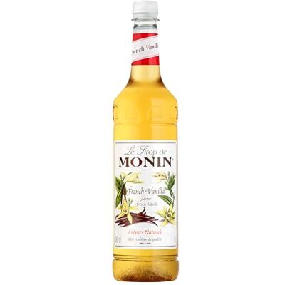 Monin Sirop de vanille française de qualité supérieure pour café et cocktails. Convient aux végétaliens, sans allergènes, saveurs et colorants 100% naturels - Publicité Monin Sirop de vanille française de qualité supérieure pour café et cocktails. Convient aux végétaliens, sans allergènes, saveurs et colorants 100% naturels - Publicité