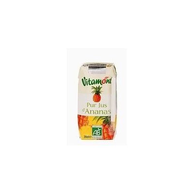 VITAMONT JUS D'ANANAS Brick 200 ML - Publicité VITAMONT JUS D'ANANAS Brick 200 ML - Publicité