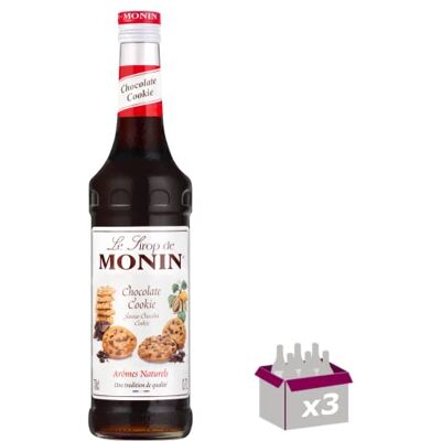 Wine And More Lot de 3 Sirop Chocolate cookie 70cL - Publicité Wine And More Lot de 3 Sirop Chocolate cookie 70cL - Publicité
