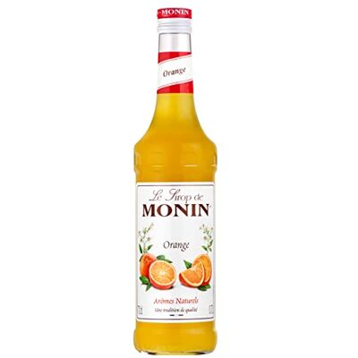 Monin Sirop d'Orange pour Cocktail avec ou sans alcool Arômes Naturels 70cl - Publicité Monin Sirop d'Orange pour Cocktail avec ou sans alcool Arômes Naturels 70cl - Publicité