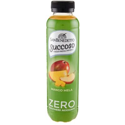 San Benedetto Succoso Mango e Mela Lot de 36 jus de fruits mangue et pomme sans sucre ajouté 40 cl - Publicité San Benedetto Succoso Mango e Mela Lot de 36 jus de fruits mangue et pomme sans sucre ajouté 40 cl - Publicité