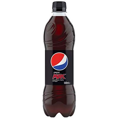 Pepsi Max 24 x 500 ml - Publicité Pepsi Max 24 x 500 ml - Publicité