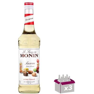 Wine And More Lot de 3 Sirop Macaron 70cL - Publicité Wine And More Lot de 3 Sirop Macaron 70cL - Publicité