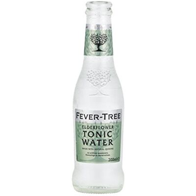 FEVER-TREE Elderflower Tonic Water 200 ml (Pack of 6, Total 24) - Publicité FEVER-TREE Elderflower Tonic Water 200 ml (Pack of 6, Total 24) - Publicité