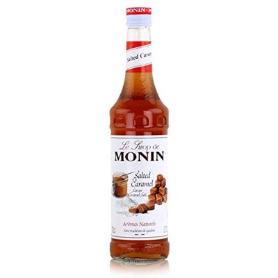 Monin Sirop de Caramel Salé pour Café, Cappuccino, Latte et Chocolat Chaud Arômes Naturels 70cl - Publicité Monin Sirop de Caramel Salé pour Café, Cappuccino, Latte et Chocolat Chaud Arômes Naturels 70cl - Publicité