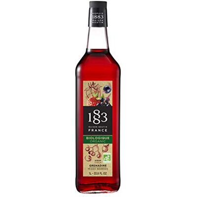 1883 MAISON ROUTIN Sirop Routin bio de grenadine - Publicité 1883 MAISON ROUTIN Sirop Routin bio de grenadine - Publicité