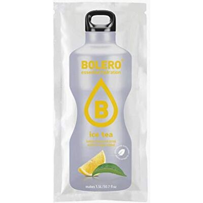 Bolero Thé Glacé Citron - Poudre Instantanée - Publicité Bolero Thé Glacé Citron - Poudre Instantanée - Publicité
