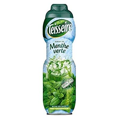 Teisseire Sirop Menthe Verte 75cl (lot de 3) - Publicité Teisseire Sirop Menthe Verte 75cl (lot de 3) - Publicité