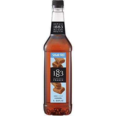 1883 MAISON ROUTIN Sirop Caramel Sans Sucre 1 L - Publicité 1883 MAISON ROUTIN Sirop Caramel Sans Sucre 1 L - Publicité