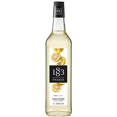 1883 MAISON ROUTIN Sirop Yuzu citron 1L - Publicité 1883 MAISON ROUTIN Sirop Yuzu citron 1L - Publicité