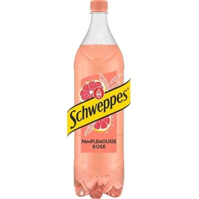 Schweppes Fruits pamplemousse Pet 1.5L - Publicité Schweppes Fruits pamplemousse Pet 1.5L - Publicité