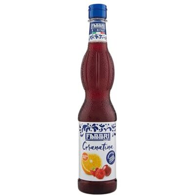 Fabbri Sirop de Grenadine 560 ml – Orange, amarena et framboise, sans gluten, bouteille refermable – Idéal cocktails et boissons - Publicité Fabbri Sirop de Grenadine 560 ml – Orange, amarena et framboise, sans gluten, bouteille refermable – Idéal cocktails et boissons - Publicité