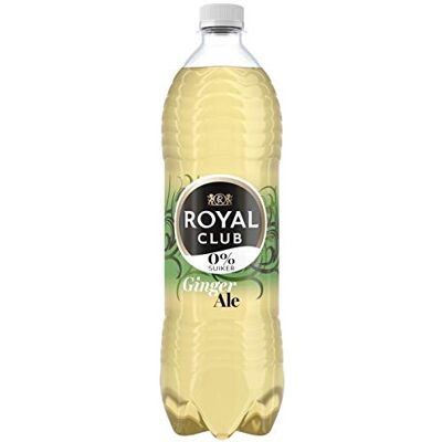 Royal Club Ginger Ale 0% Soft Sugar Drink 1L - Publicité Royal Club Ginger Ale 0% Soft Sugar Drink 1L - Publicité