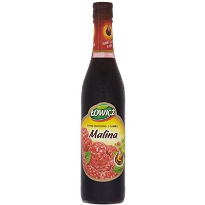 Lowicz Sirop De Framboise (De 440 Ml) - Publicité Lowicz Sirop De Framboise (De 440 Ml) - Publicité