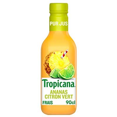 Tropicana Ananas Citron Vert 90 cl - Publicité Tropicana Ananas Citron Vert 90 cl - Publicité