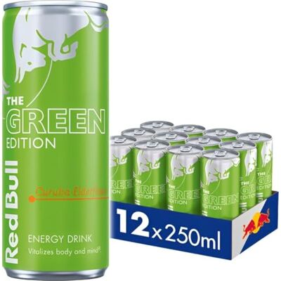 Red Bull Édition d'été Curuba-elderflower - Boisson énergisante - Publicité Red Bull Édition d'été Curuba-elderflower - Boisson énergisante - Publicité