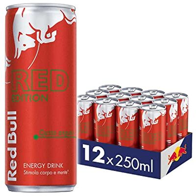 Red Bull Energy Drink Goût pastèque, 12 x 250 ml - Publicité Red Bull Energy Drink Goût pastèque, 12 x 250 ml - Publicité