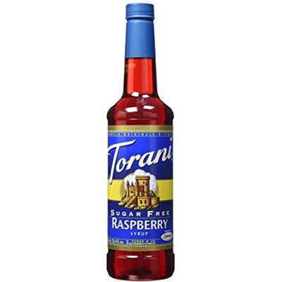 Torani Sirop sans sucre, framboise, flacon de 720 ml - Publicité Torani Sirop sans sucre, framboise, flacon de 720 ml - Publicité