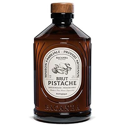 Bacanha Sirop Bio et Brut Sirop de Pistache Pour Café, Cappuccino, Latte et Cocktail 400 mL - Publicité Bacanha Sirop Bio et Brut Sirop de Pistache Pour Café, Cappuccino, Latte et Cocktail 400 mL - Publicité