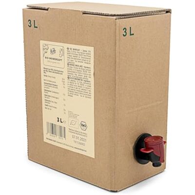 KoRo Pur Jus de Gingembre Bio et Organique Bag-in-Box 3 L, Sans Sucre Ajouté, Sans Colorant ni Conservateur, Riche en vitamine C - Publicité KoRo Pur Jus de Gingembre Bio et Organique Bag-in-Box 3 L, Sans Sucre Ajouté, Sans Colorant ni Conservateur, Riche en vitamine C - Publicité
