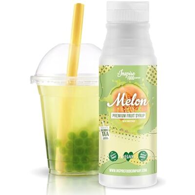 The Inspire Food Company INSPIRE FOOD Sirop Bubble Tea Melon 300ml - Publicité The Inspire Food Company INSPIRE FOOD Sirop Bubble Tea Melon 300ml - Publicité