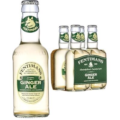 Fentimans Ginger Ale 4 x 200ml - Publicité Fentimans Ginger Ale 4 x 200ml - Publicité