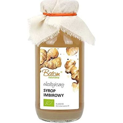 BATOM SIROP DE GINGEMBRE BIO 330 ml - Publicité BATOM SIROP DE GINGEMBRE BIO 330 ml - Publicité