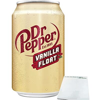 usy Dr. Pepper Vanilla Float (330 ml) + bloc - Publicité usy Dr. Pepper Vanilla Float (330 ml) + bloc - Publicité