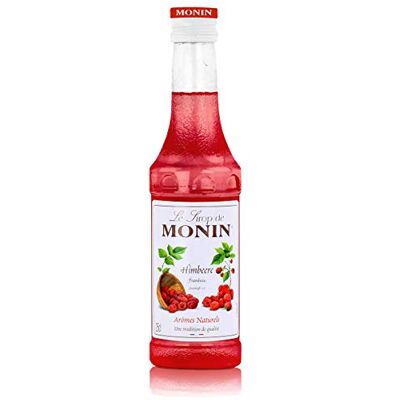 Monin Sirop de Framboise pour Cocktail, Limonade et Soda Arômes Naturels 25cl - Publicité Monin Sirop de Framboise pour Cocktail, Limonade et Soda Arômes Naturels 25cl - Publicité