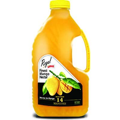 Regal Food Products Regal Nectar de Mangue 2L Jus de Fruit Rafraîchissant - Publicité Regal Food Products Regal Nectar de Mangue 2L Jus de Fruit Rafraîchissant - Publicité