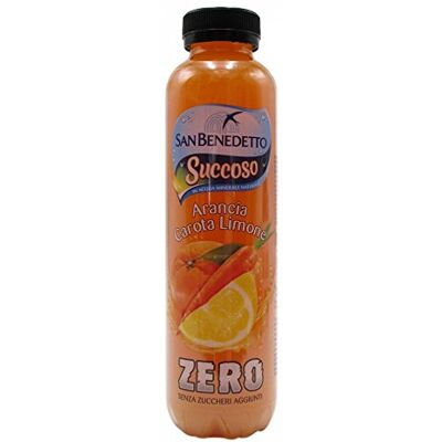 San Benedetto succoso zero arancia carota limone da 0.40l (1000060167) - Publicité San Benedetto succoso zero arancia carota limone da 0.40l (1000060167) - Publicité