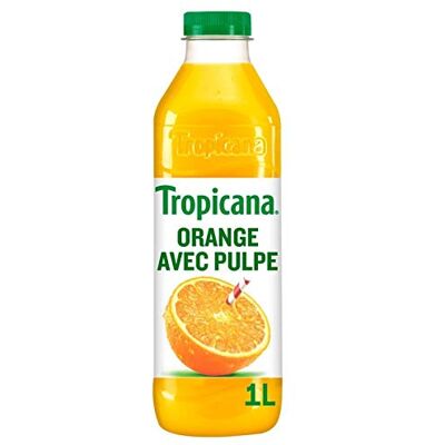 genéric TROPICANA Tropicana orange avec pulpe pet 1l Quatre Articles - Publicité genéric TROPICANA Tropicana orange avec pulpe pet 1l Quatre Articles - Publicité