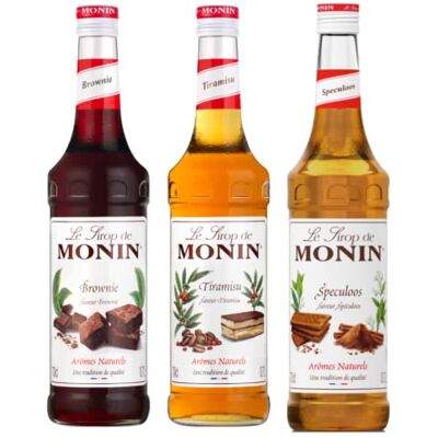 Wine And More Lot sirops gourmands Brownie, Tiramisu, Speculos 3x70cL - Publicité Wine And More Lot sirops gourmands Brownie, Tiramisu, Speculos 3x70cL - Publicité