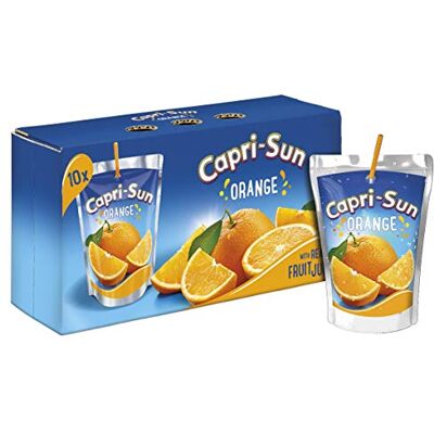Capri Sun Orange 10 x 200 ml - Publicité Capri Sun Orange 10 x 200 ml - Publicité